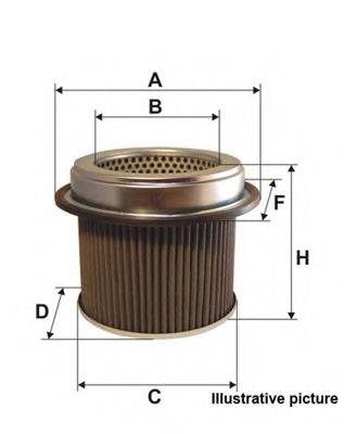 OPEN PARTS EAF343330 Повітряний фільтр