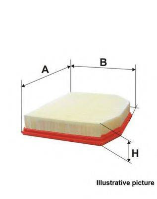 OPEN PARTS EAF344710 Повітряний фільтр