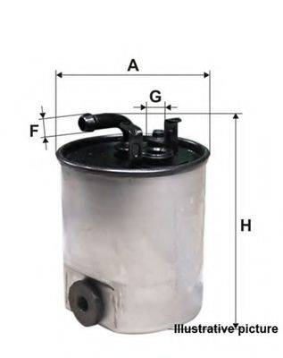 OPEN PARTS EFF504020 Паливний фільтр