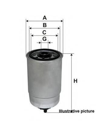 OPEN PARTS EFF505510 Паливний фільтр