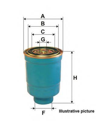 OPEN PARTS EFF509610 Паливний фільтр