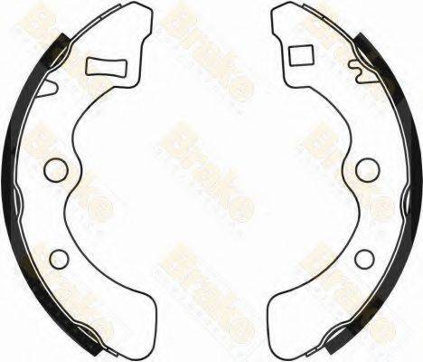 BRAKE ENGINEERING SH1085 Комплект гальмівних колодок