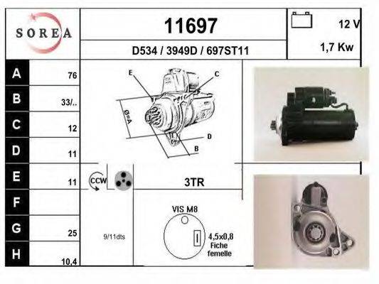 EAI 11697 Стартер