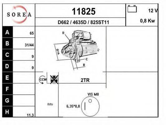 EAI 11825 Стартер