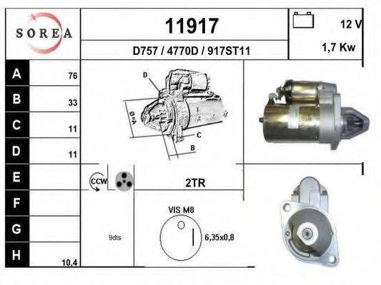 EAI 11917 Стартер