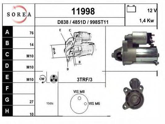 EAI 11998 Стартер