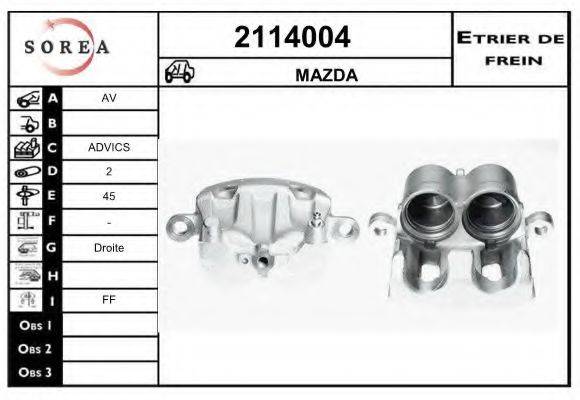 EAI 2114004 Гальмівний супорт