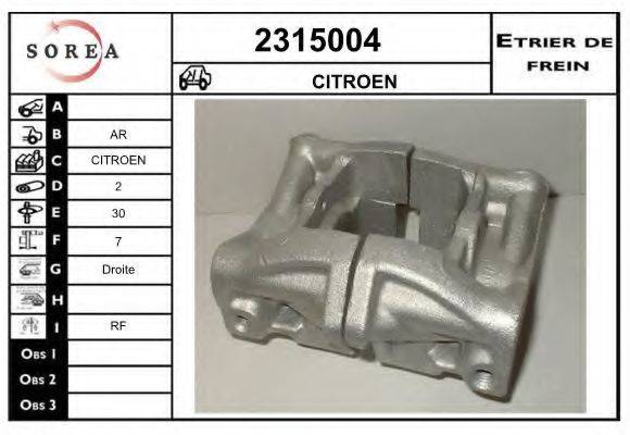 EAI 2315004 Гальмівний супорт