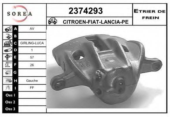 EAI 2374293 Гальмівний супорт