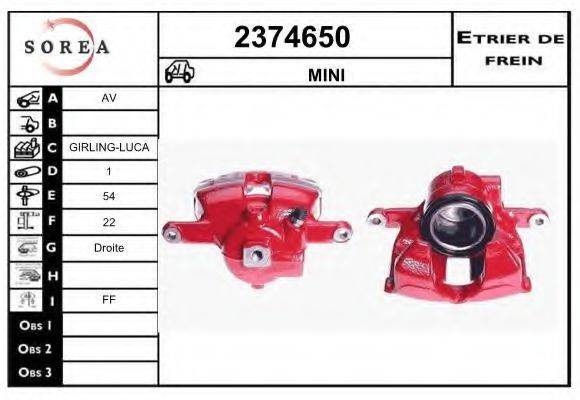 EAI 2374650 Гальмівний супорт