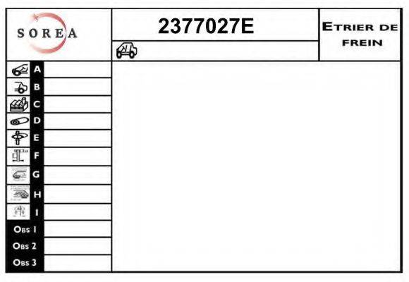 EAI 2377027E Гальмівний супорт