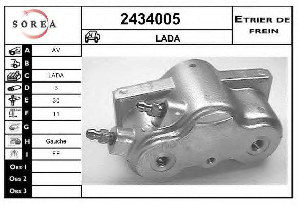 EAI 2434005 Гальмівний супорт