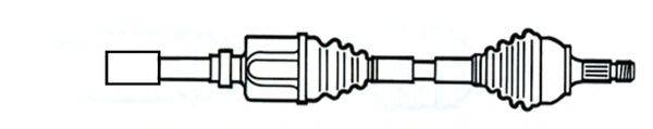 CEVAM 5034Z Приводний вал