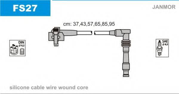 JANMOR FS27 Комплект дротів запалювання