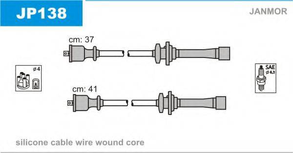 JANMOR JP138 Комплект дротів запалювання