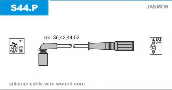 JANMOR S44P Комплект дротів запалювання