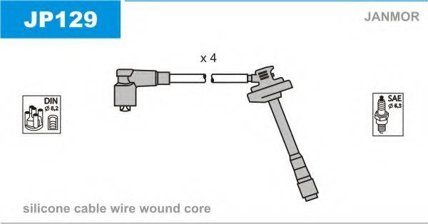 JANMOR JP129 Комплект дротів запалювання