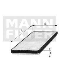 MANN-FILTER CU3162 Фільтр, повітря у внутрішньому просторі