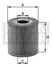 MANN-FILTER HU6011Z Масляний фільтр