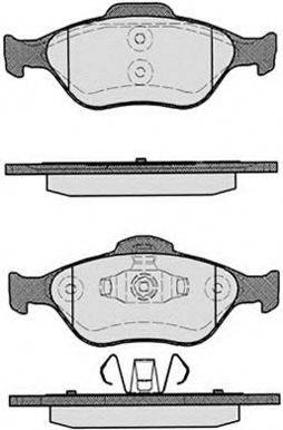 RAICAM RA07080 Комплект гальмівних колодок, дискове гальмо