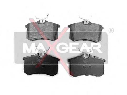 MAXGEAR 190428 Комплект гальмівних колодок, дискове гальмо