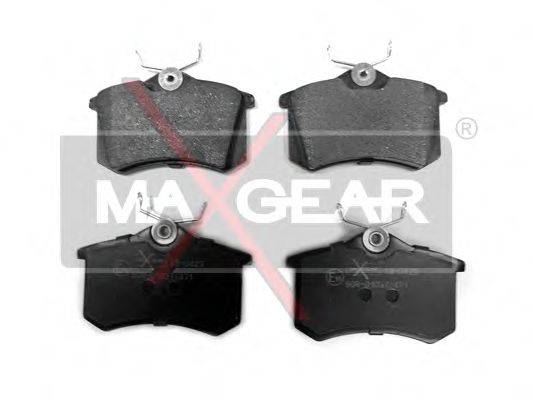 MAXGEAR 190429 Комплект гальмівних колодок, дискове гальмо