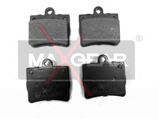 MAXGEAR 190411 Комплект гальмівних колодок, дискове гальмо