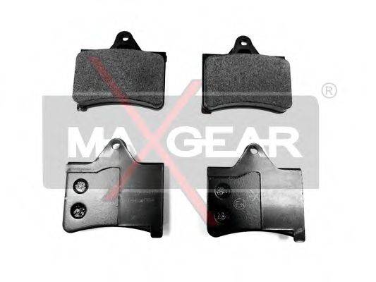 MAXGEAR 190418 Комплект гальмівних колодок, дискове гальмо