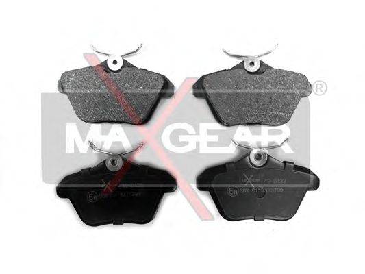 MAXGEAR 190433 Комплект гальмівних колодок, дискове гальмо