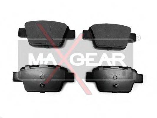 MAXGEAR 190442 Комплект гальмівних колодок, дискове гальмо