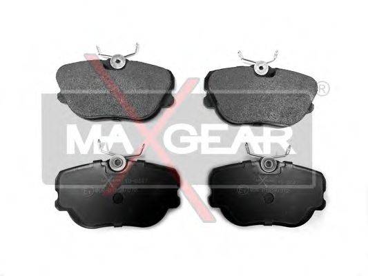 MAXGEAR 190447 Комплект гальмівних колодок, дискове гальмо