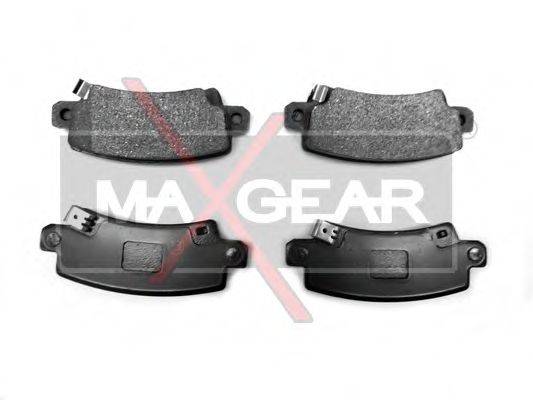 MAXGEAR 190449 Комплект гальмівних колодок, дискове гальмо