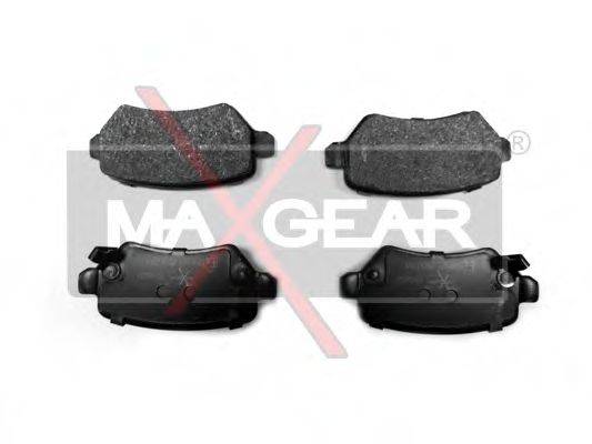 MAXGEAR 190450 Комплект гальмівних колодок, дискове гальмо