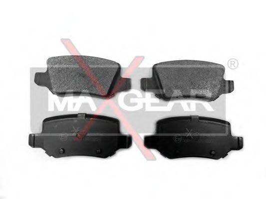 MAXGEAR 190452 Комплект гальмівних колодок, дискове гальмо