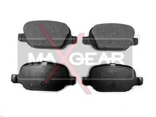 MAXGEAR 190453 Комплект гальмівних колодок, дискове гальмо