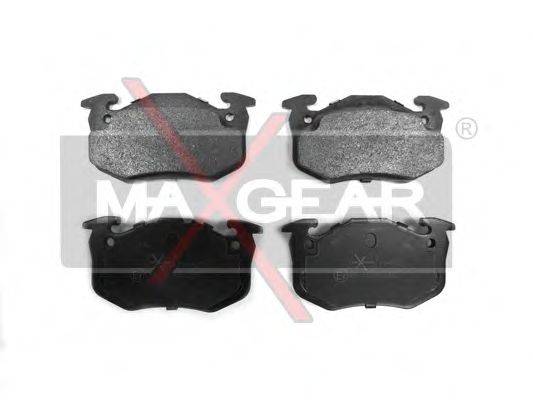 MAXGEAR 190473 Комплект гальмівних колодок, дискове гальмо