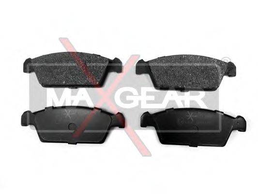 MAXGEAR 190480 Комплект гальмівних колодок, дискове гальмо