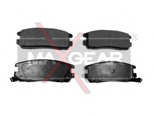 MAXGEAR 190483 Комплект гальмівних колодок, дискове гальмо