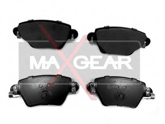 MAXGEAR 190495 Комплект гальмівних колодок, дискове гальмо