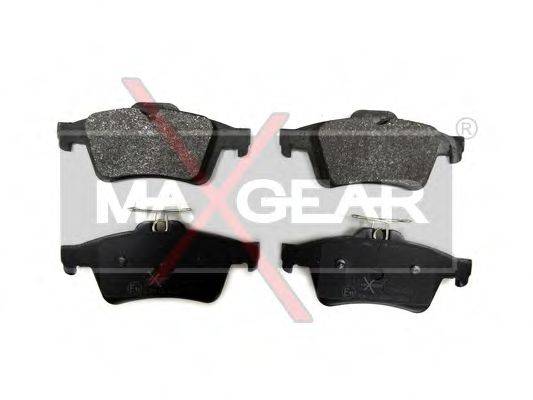 MAXGEAR 190523 Комплект гальмівних колодок, дискове гальмо