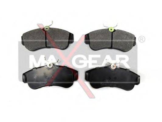 MAXGEAR 190544 Комплект гальмівних колодок, дискове гальмо