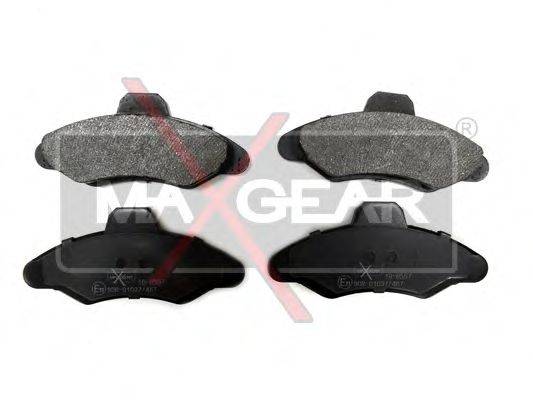 MAXGEAR 190557 Комплект гальмівних колодок, дискове гальмо