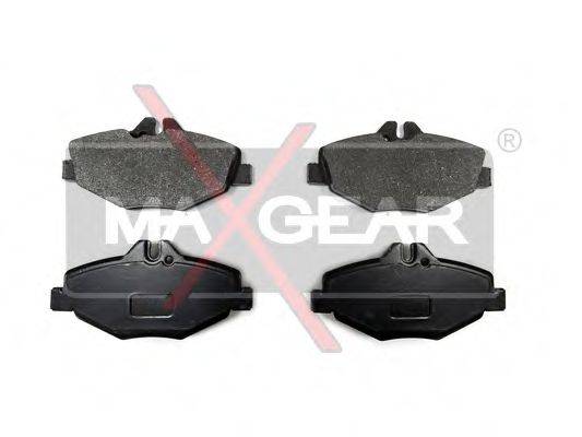 MAXGEAR 190572 Комплект гальмівних колодок, дискове гальмо