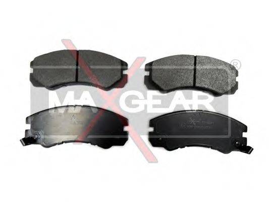 MAXGEAR 190581 Комплект гальмівних колодок, дискове гальмо