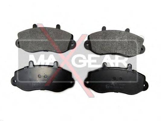 MAXGEAR 190587 Комплект гальмівних колодок, дискове гальмо