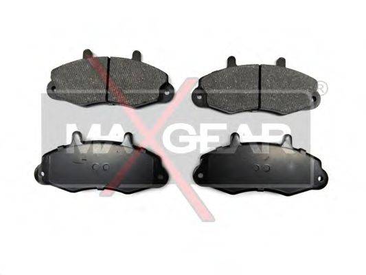 MAXGEAR 190588 Комплект гальмівних колодок, дискове гальмо