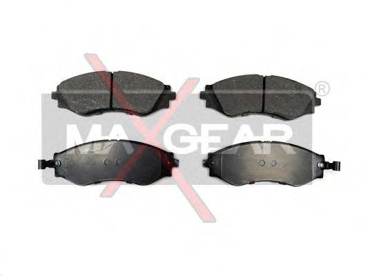 MAXGEAR 190609 Комплект гальмівних колодок, дискове гальмо