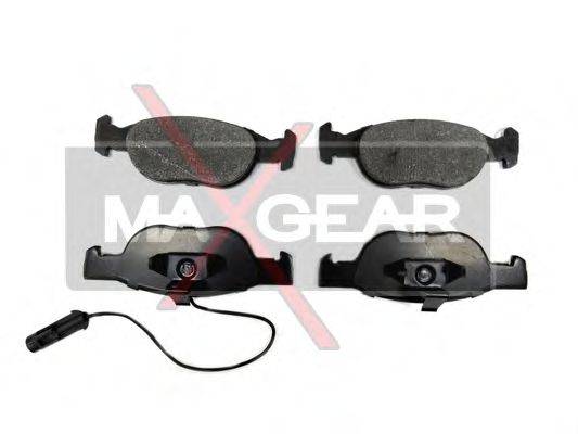 MAXGEAR 190626 Комплект гальмівних колодок, дискове гальмо