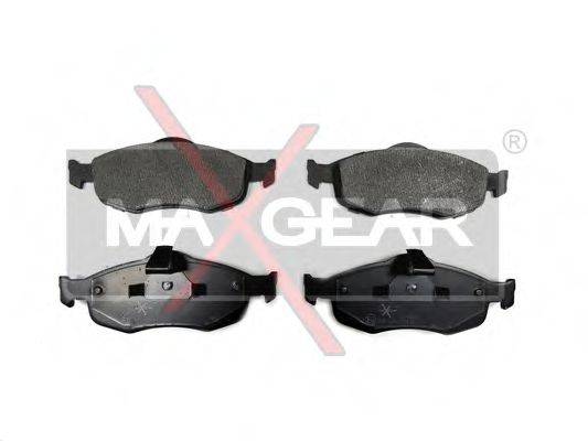 MAXGEAR 190643 Комплект гальмівних колодок, дискове гальмо