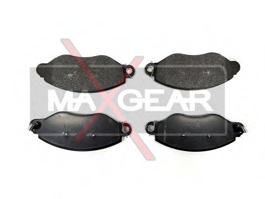 MAXGEAR 190671 Комплект гальмівних колодок, дискове гальмо